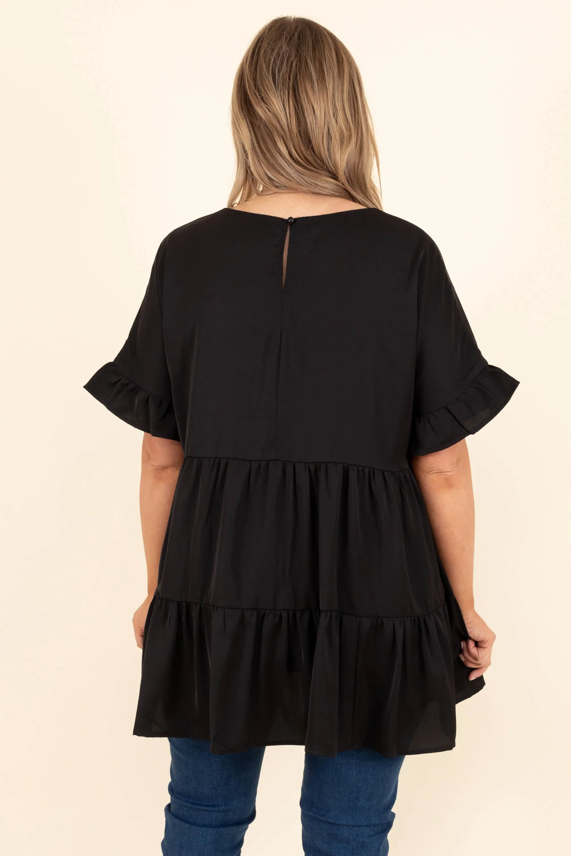 Only In Your Dreams Top, Black