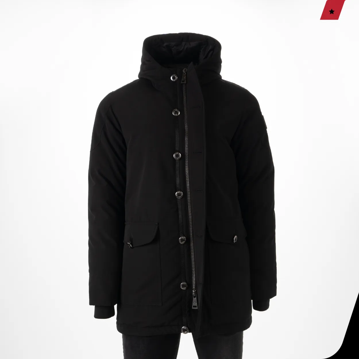 Parka Jacket | Black