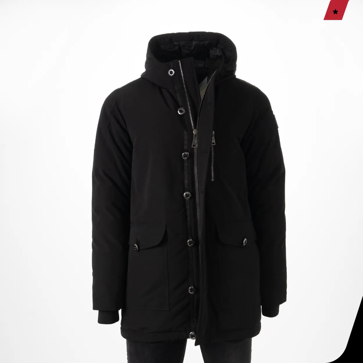 Parka Jacket | Black