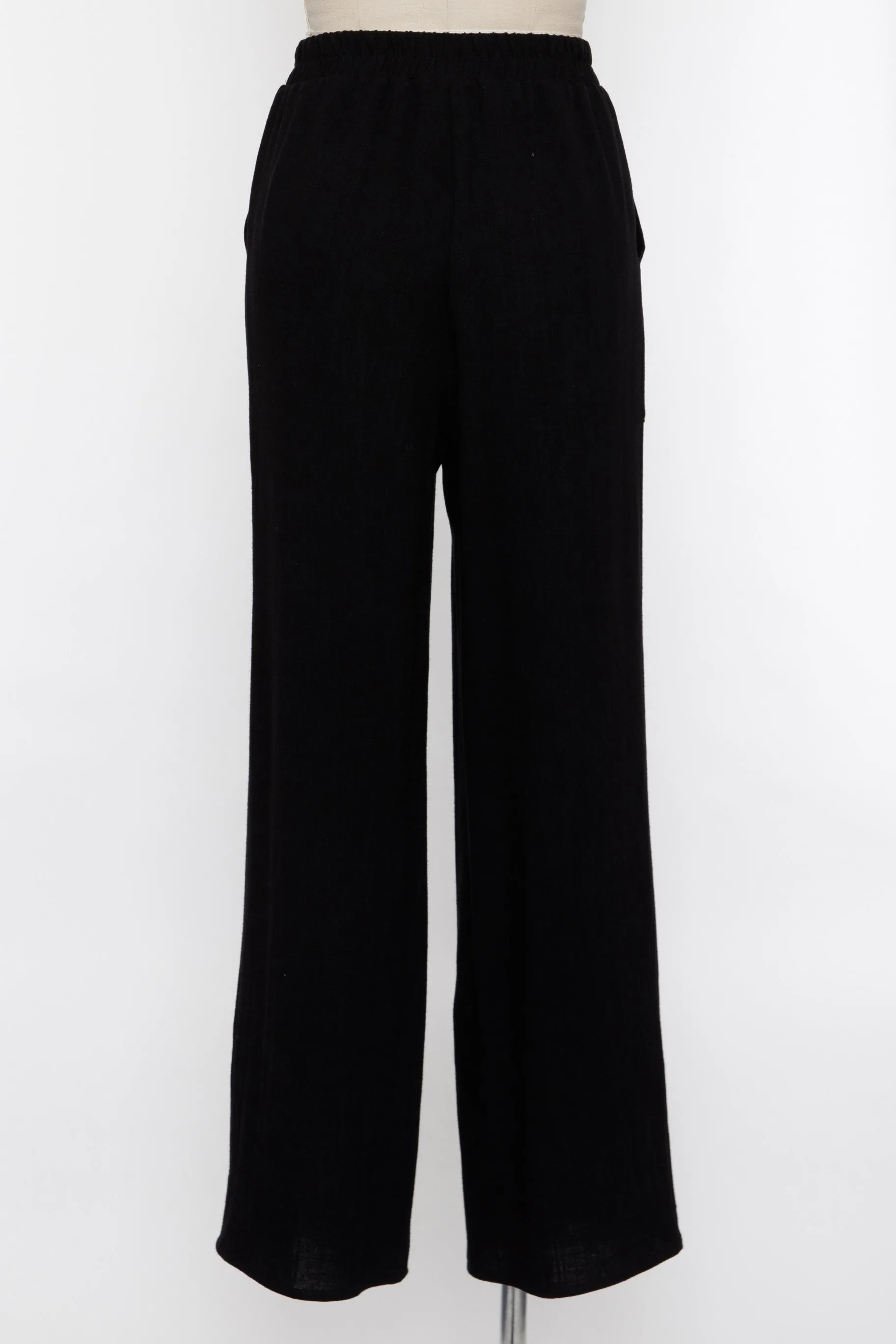 PATCH POCKET WIDE LEG PANT