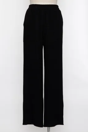 PATCH POCKET WIDE LEG PANT