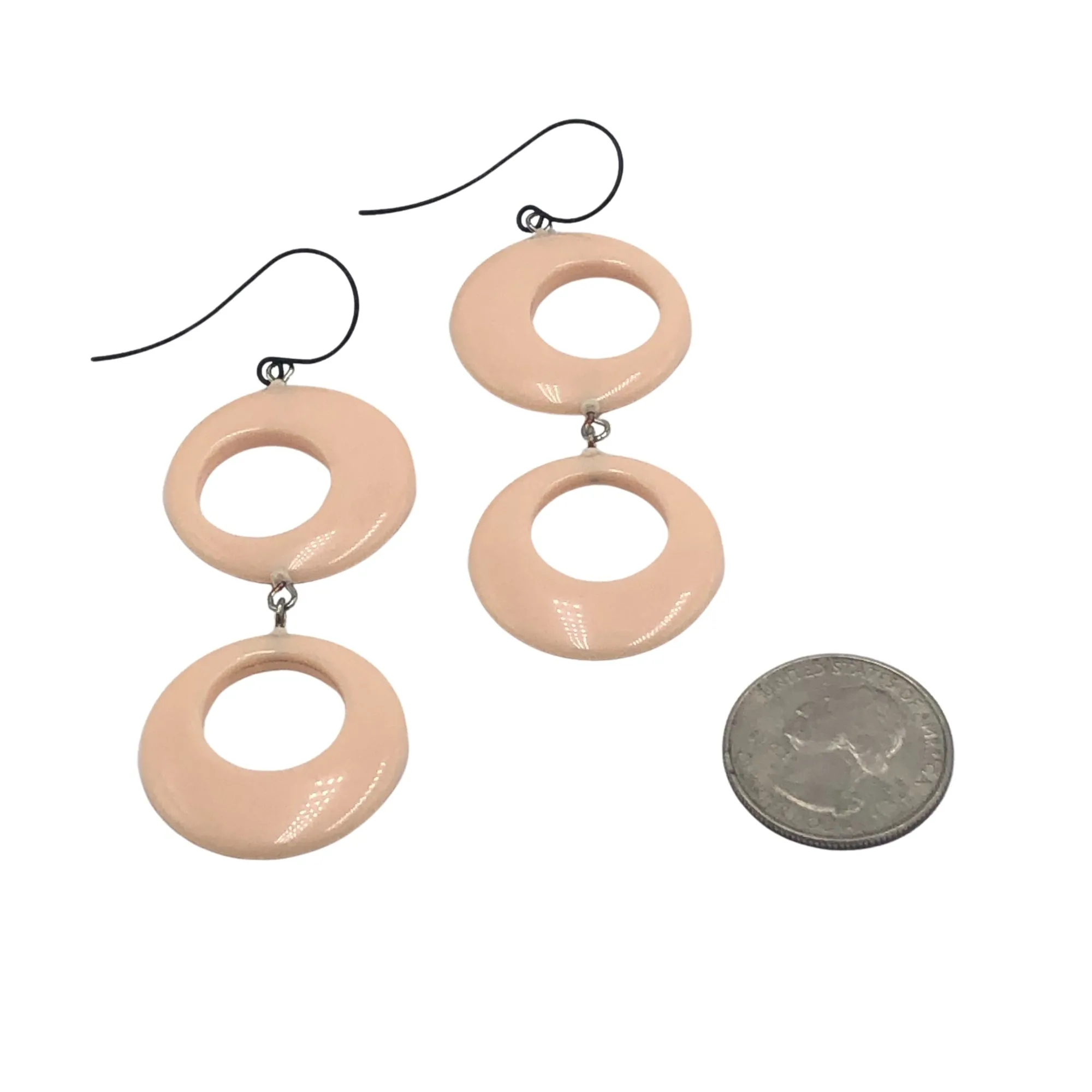 Peach Marcia Earrings