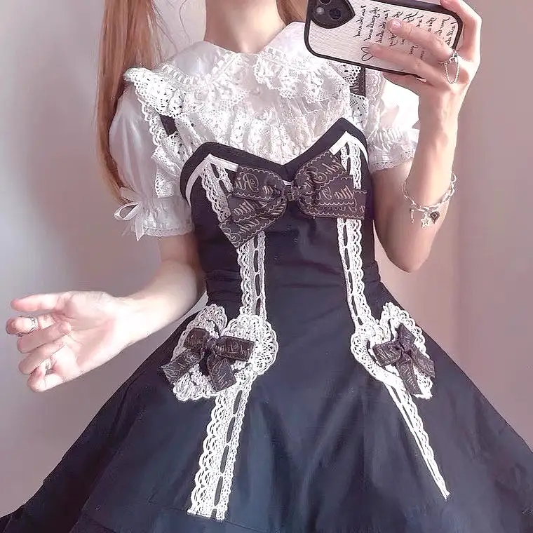 Pre-order Full of love dolly slip dress lolita fashion JSK