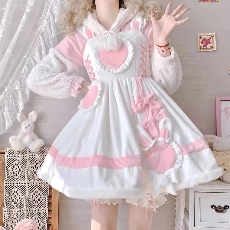 Pre-order Rabbit heart lolita dress