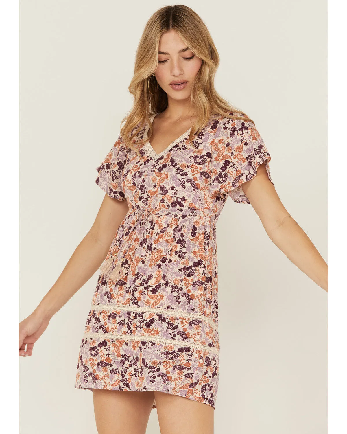 Product Name:  Idyllwind Women's Blossom Court Floral Dress