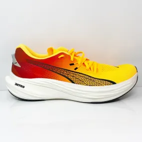 Puma Mens Deviate Nitro 3 310474-01 Yellow Running Shoes Sneakers Size 13