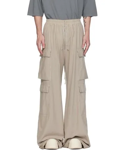 Rick Owens Off-White Porterville Double Jumbo Belas Cargo Pants