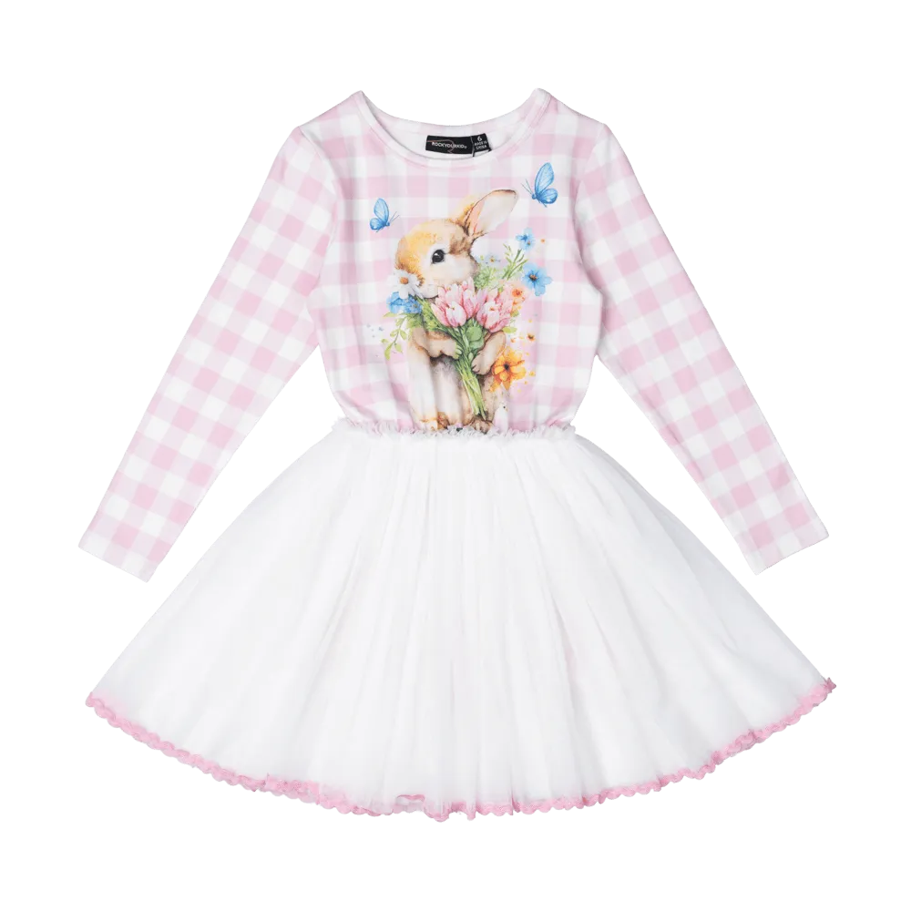 Rock Your Baby Bunny Bouquet Circus Dress