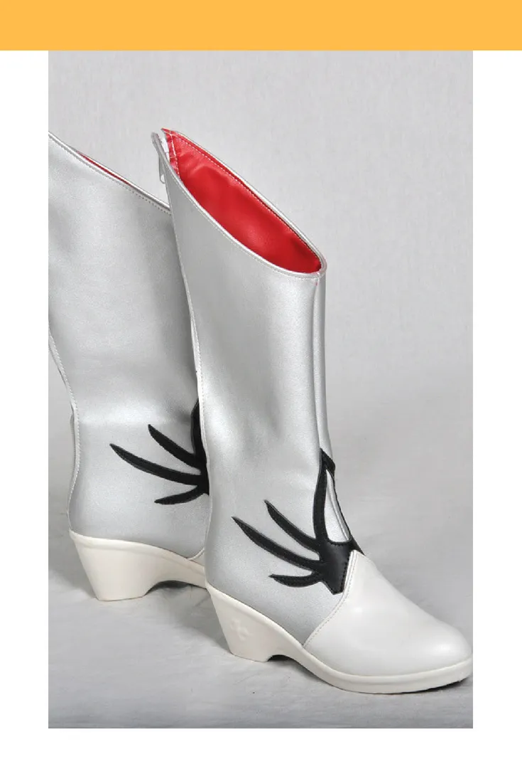 RWBY White Weiss Cosplay Shoes