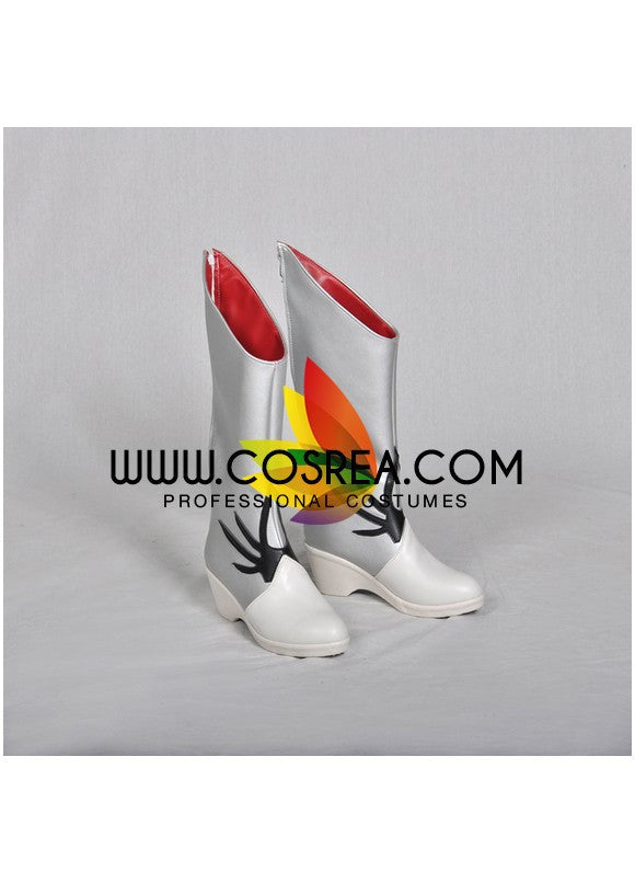 RWBY White Weiss Cosplay Shoes