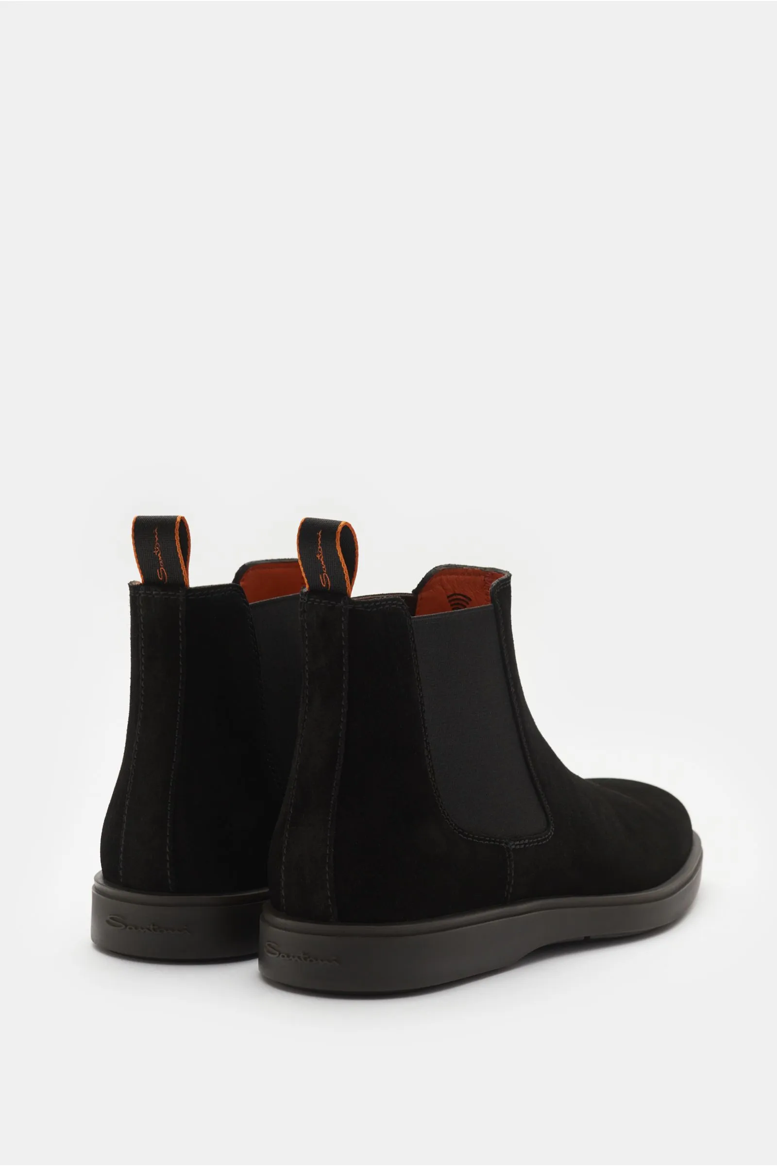 SANTONI Chelsea boots black