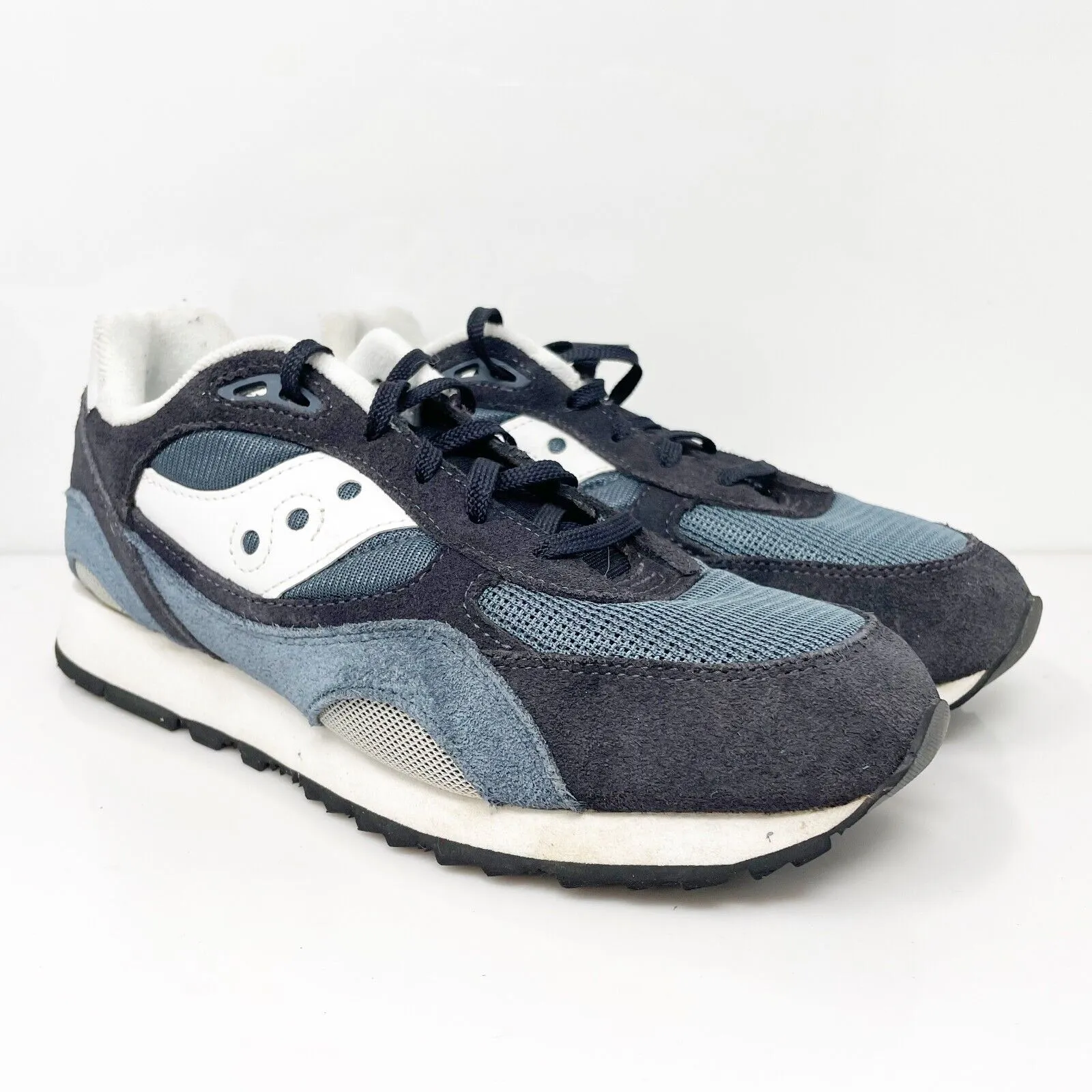 Saucony Boys Shadow 6000 SK266347 Blue Casual Shoes Sneakers Size 6M