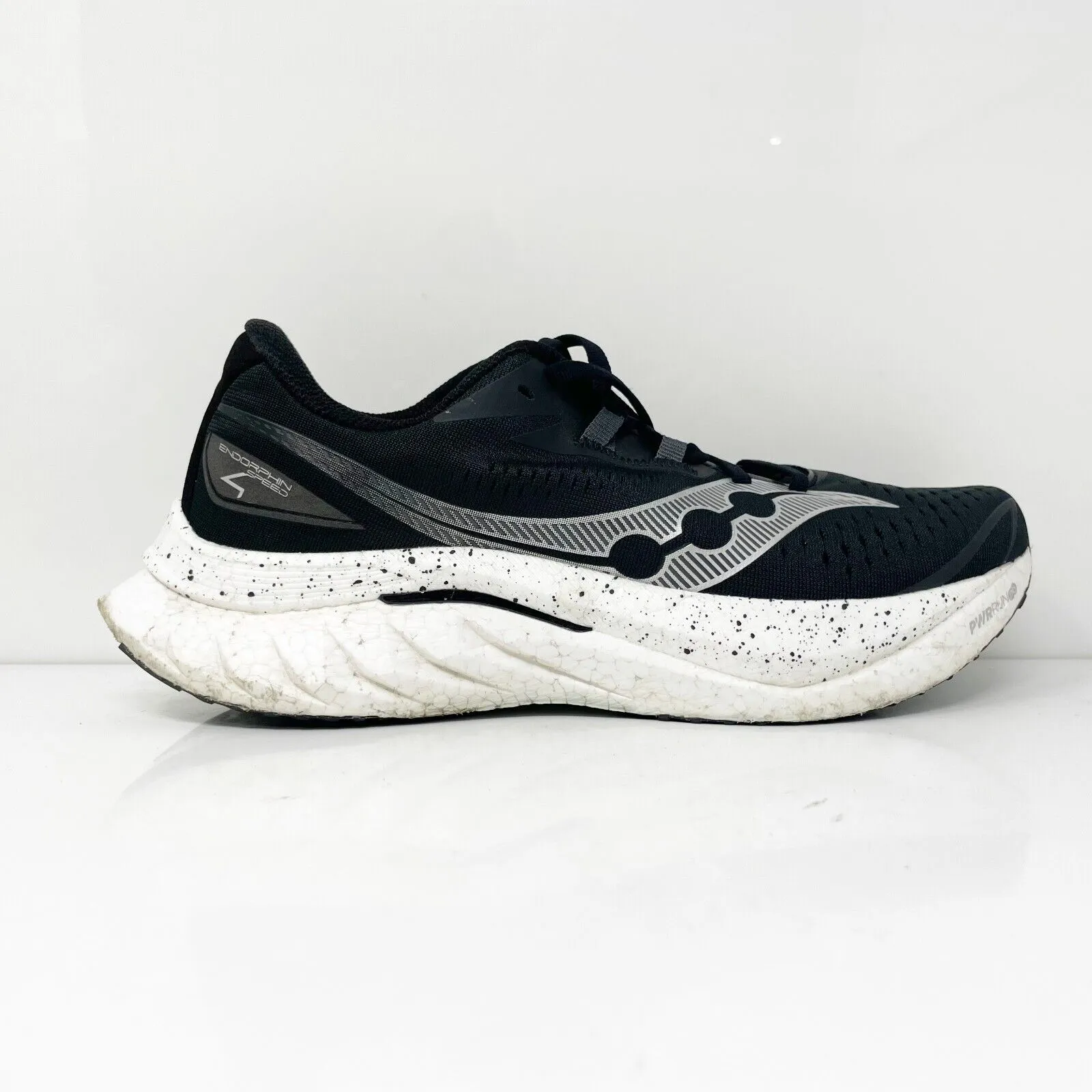 Saucony Mens Endorphin Speed 4 S20940-100 Black Running Shoes Sneakers Size 9