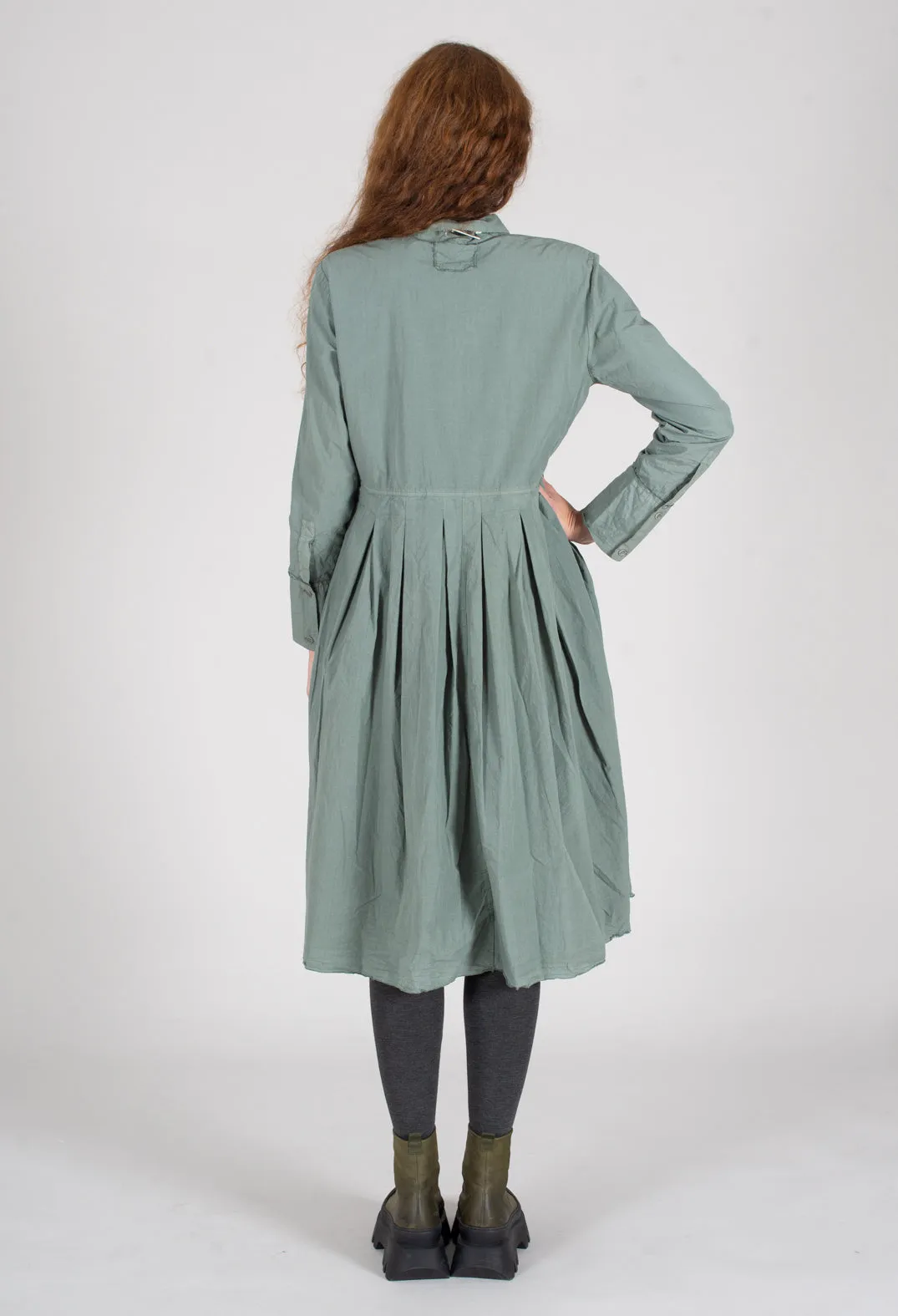 Shirt Dress in Pietra