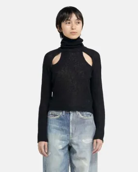 Slice Turtleneck - Black