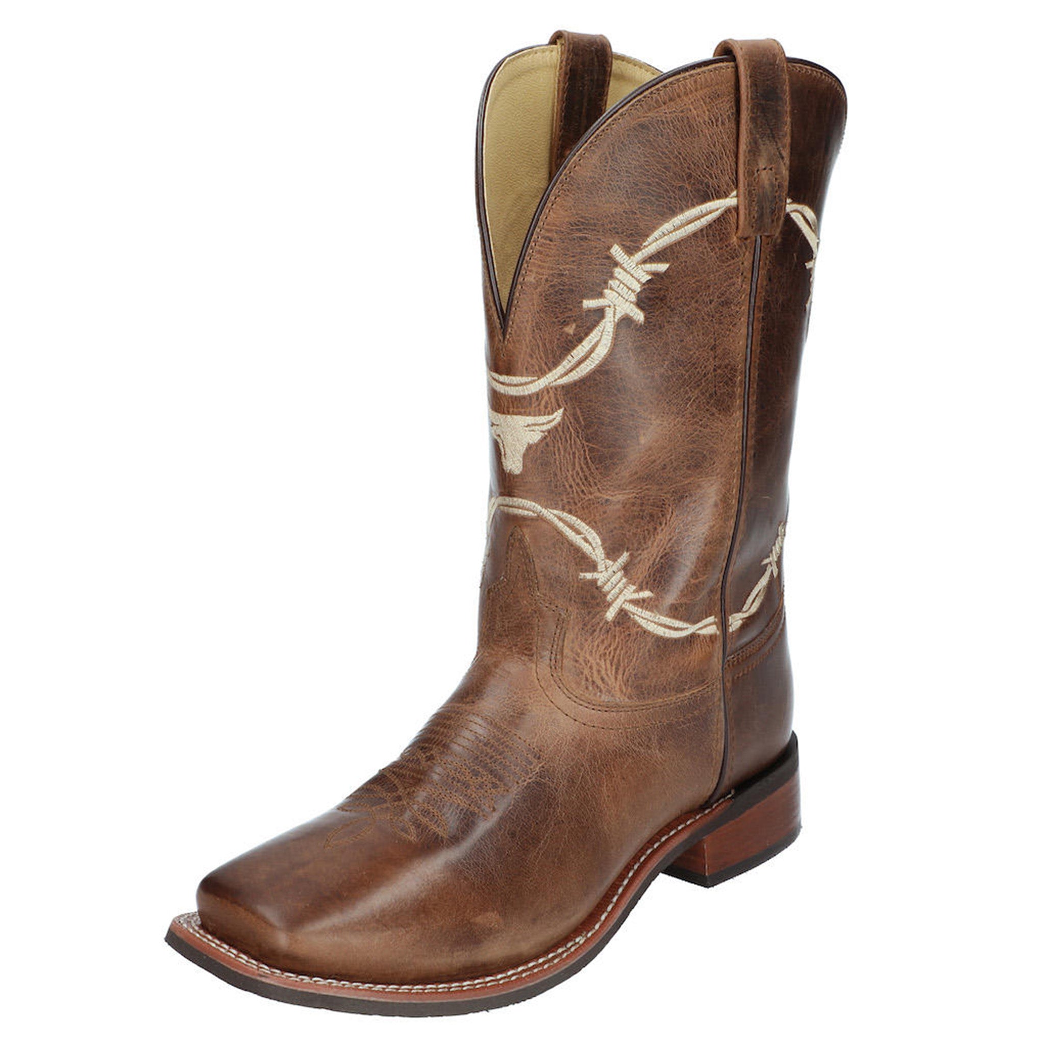 Smoky Mountain Men's Logan Barbwire Boots