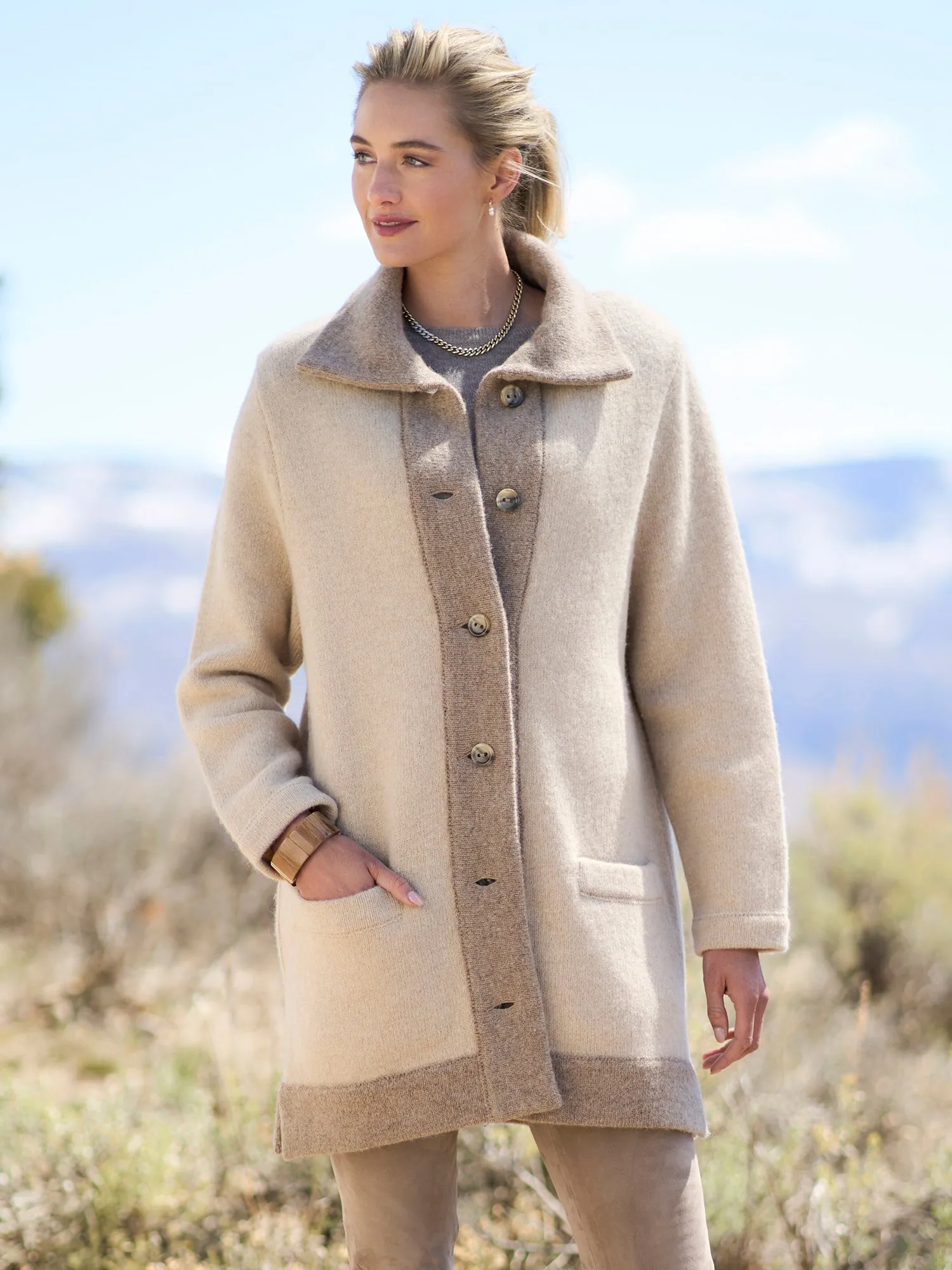 Soft Wool Town Coat