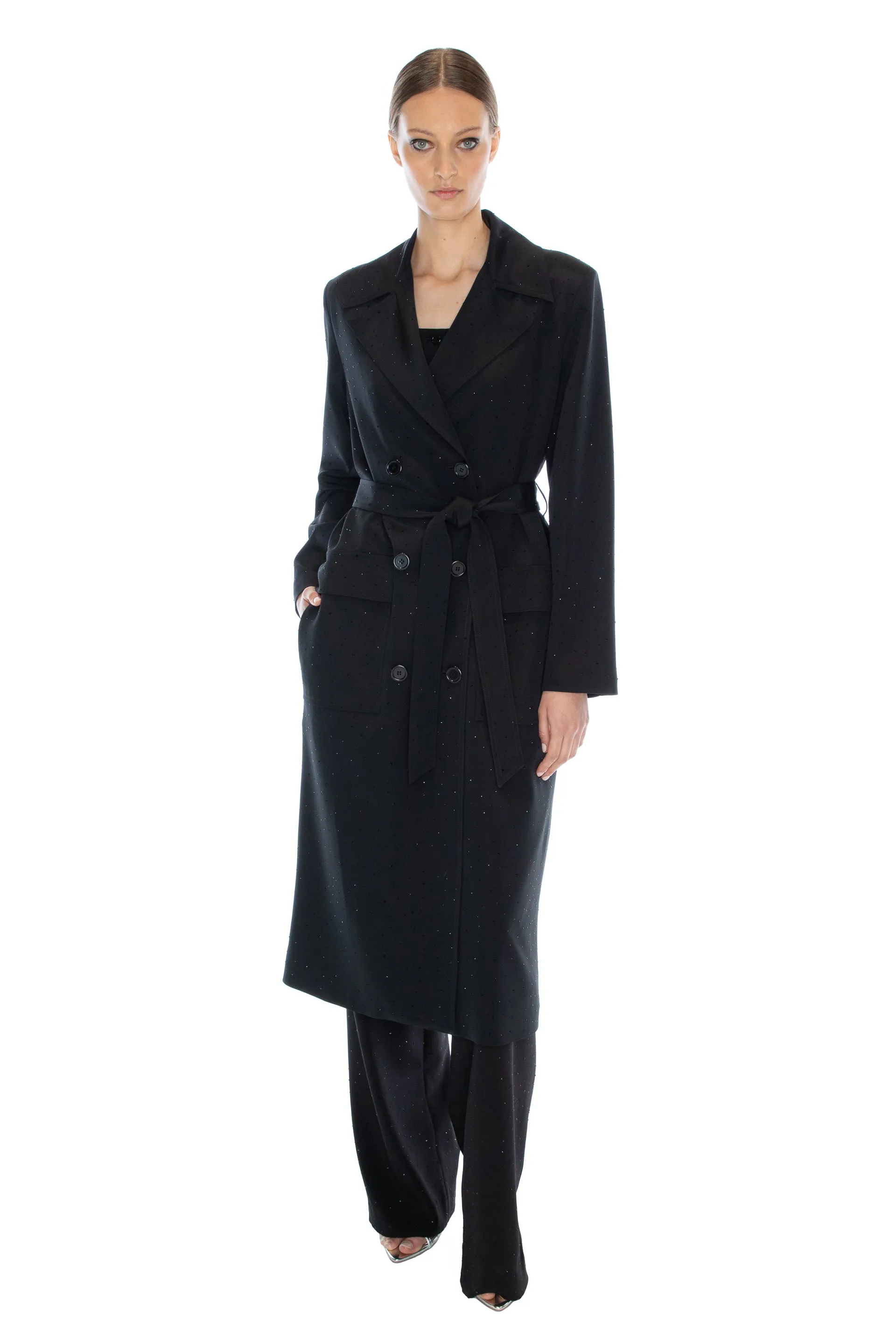 'STARDUST' LONG TRENCH COAT