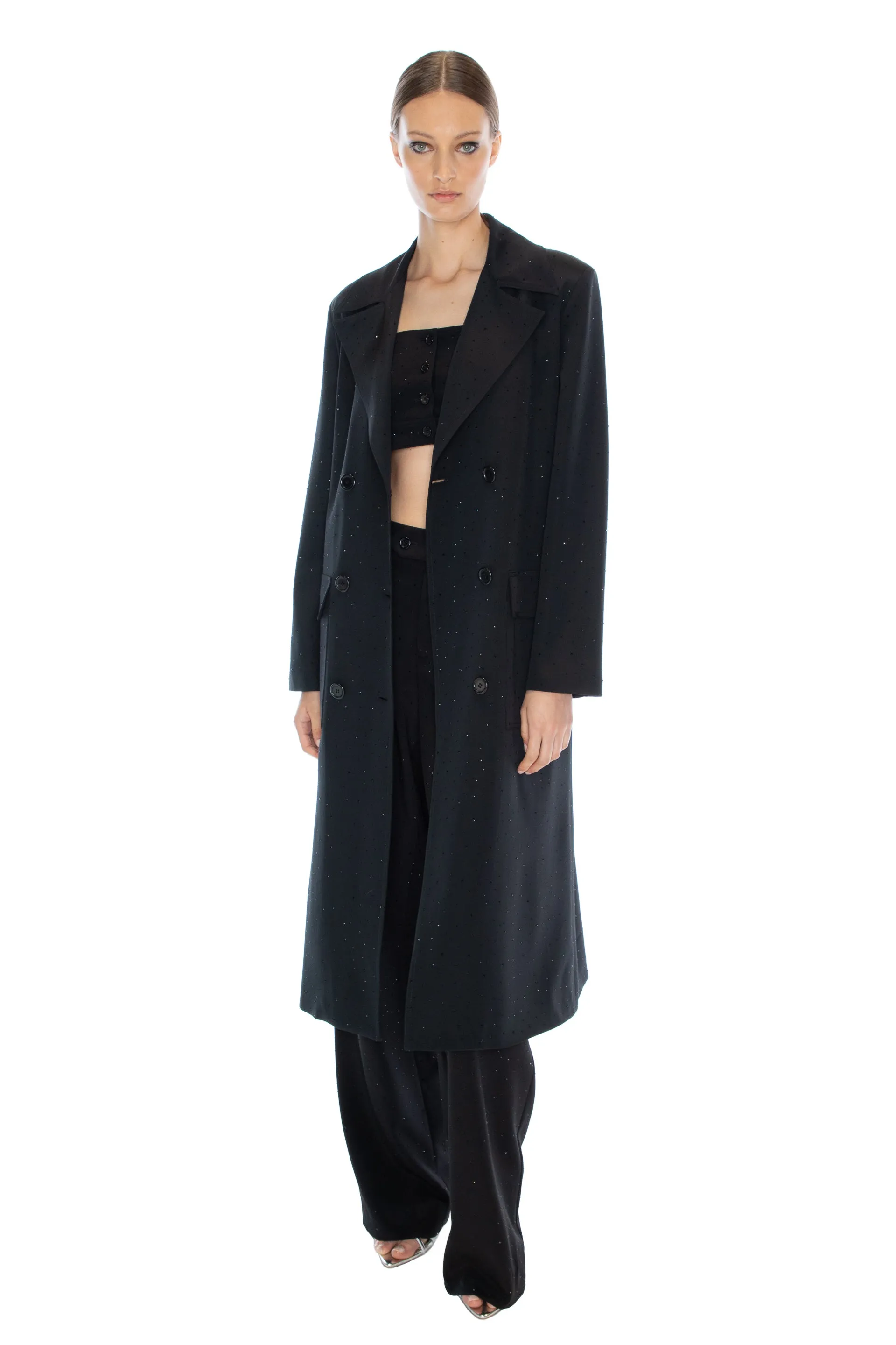 'STARDUST' LONG TRENCH COAT