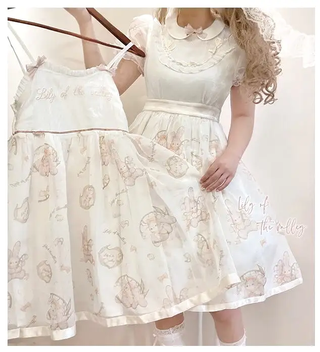 tea rabbit lolita dress pre-order