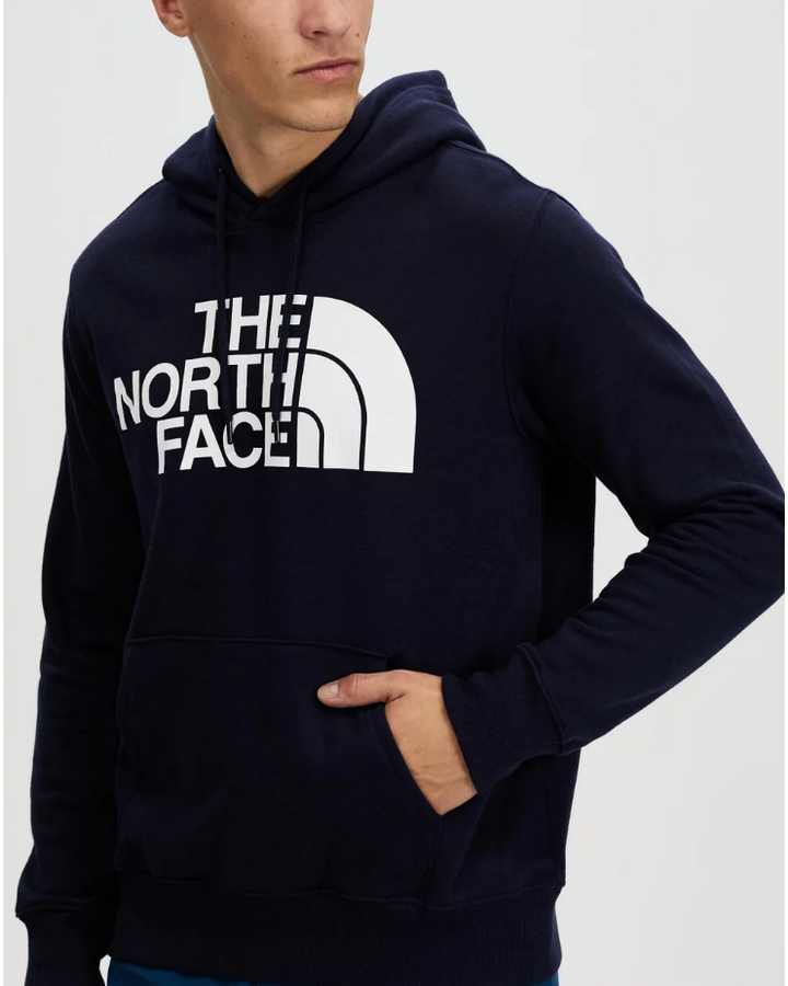 The North Face Men's Half Dome Pullover Hoodie - TNF Black / TNF White