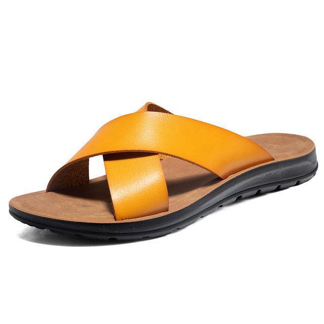 The Walker Leather Sandal Shoes