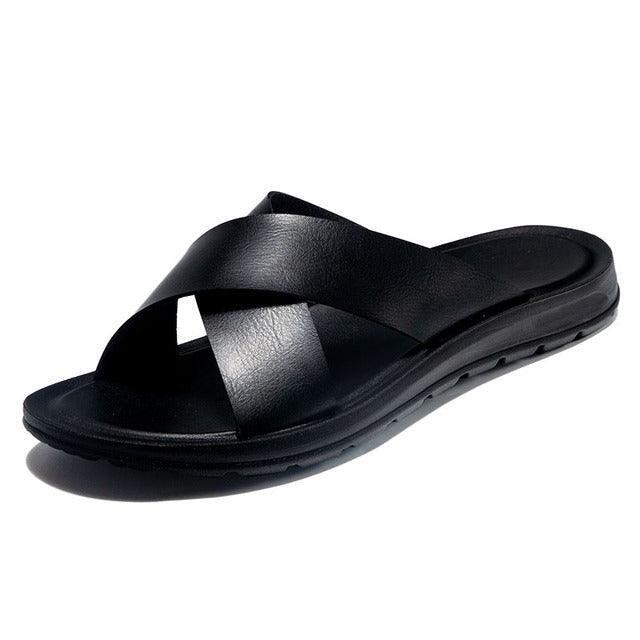 The Walker Leather Sandal Shoes