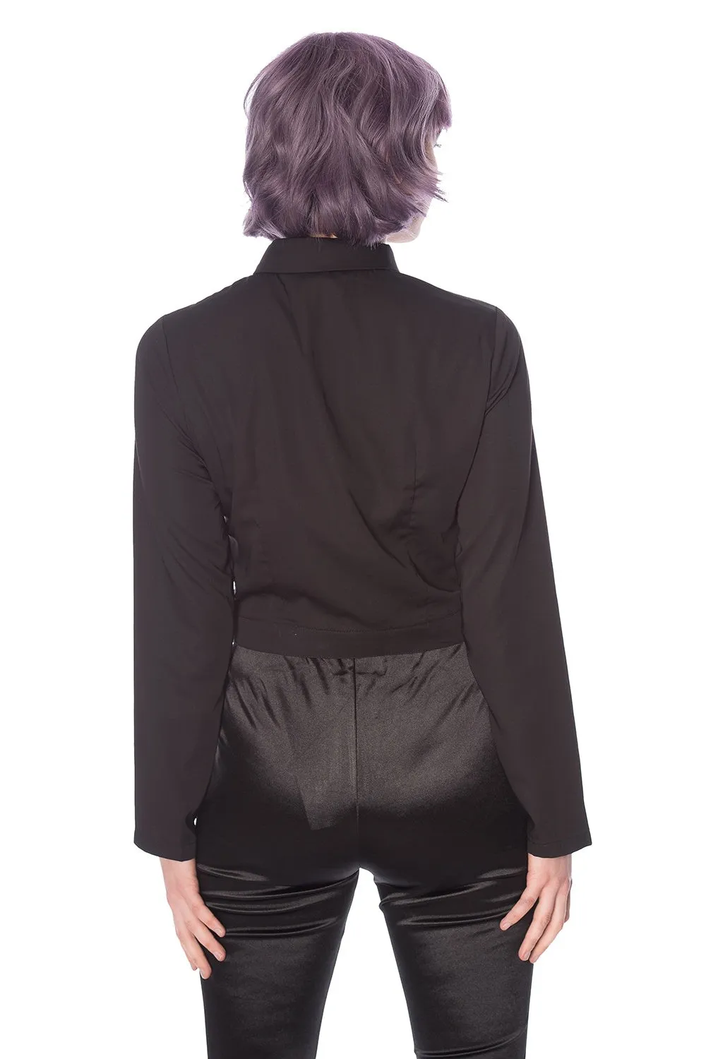 Thunderbolt Blouse Black