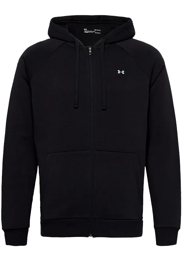 Under Armour Full Zip Rival Hoodie Black