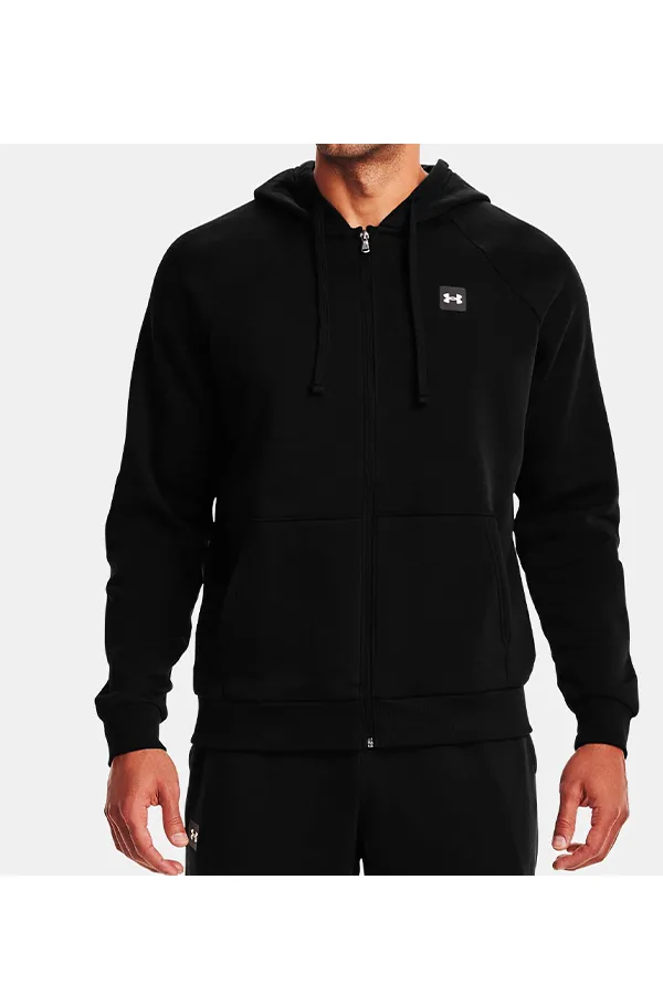 Under Armour Full Zip Rival Hoodie Black