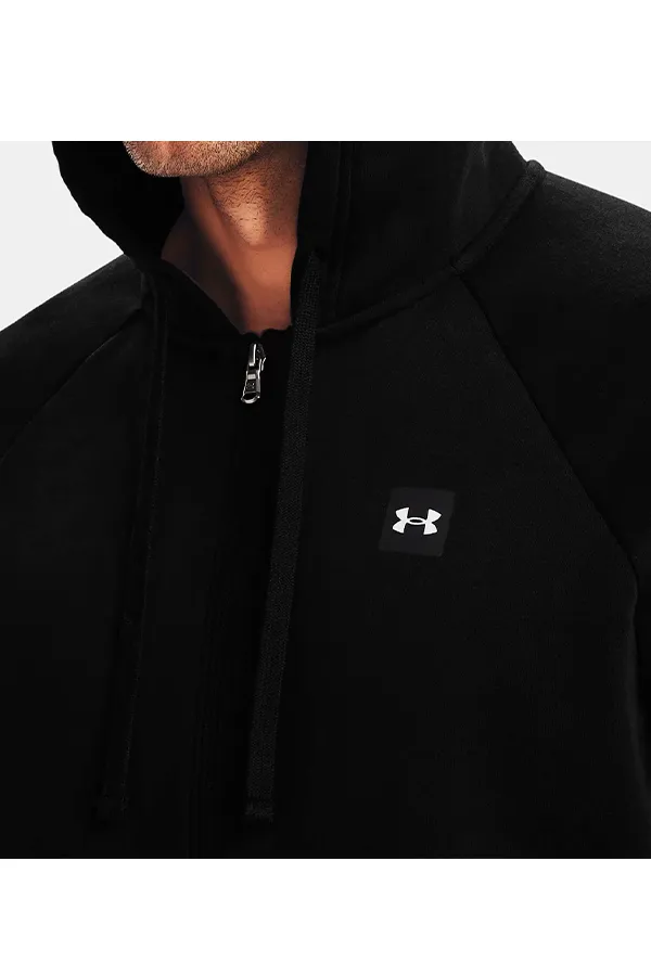 Under Armour Full Zip Rival Hoodie Black