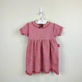 Vintage OshKosh B'gosh Red Floral Dress 3T USA