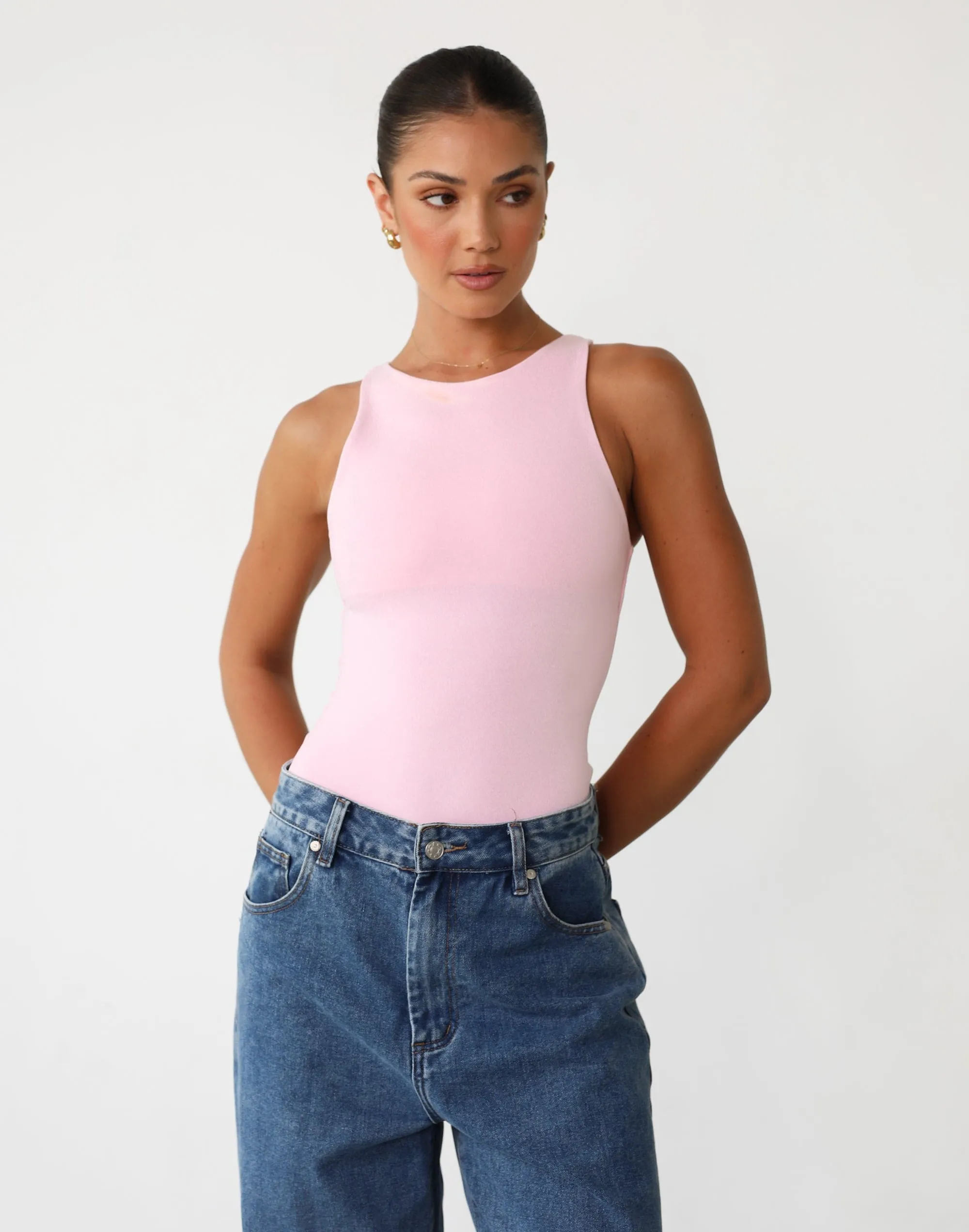 Vivid Bodysuit (Light Pink)