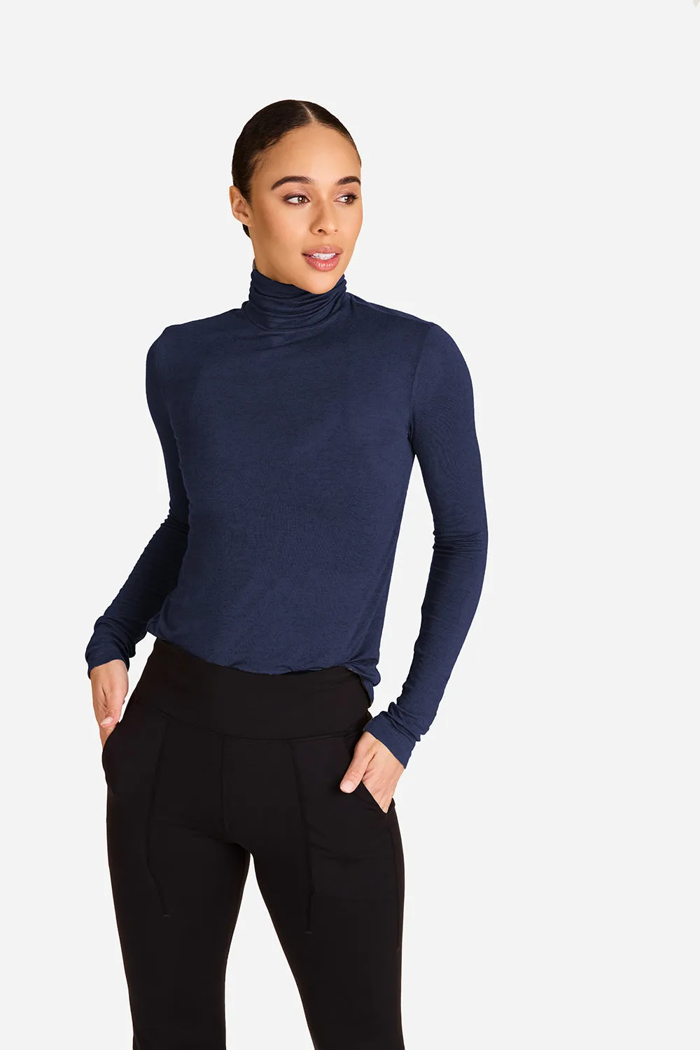 Washable Cashmere Turtleneck