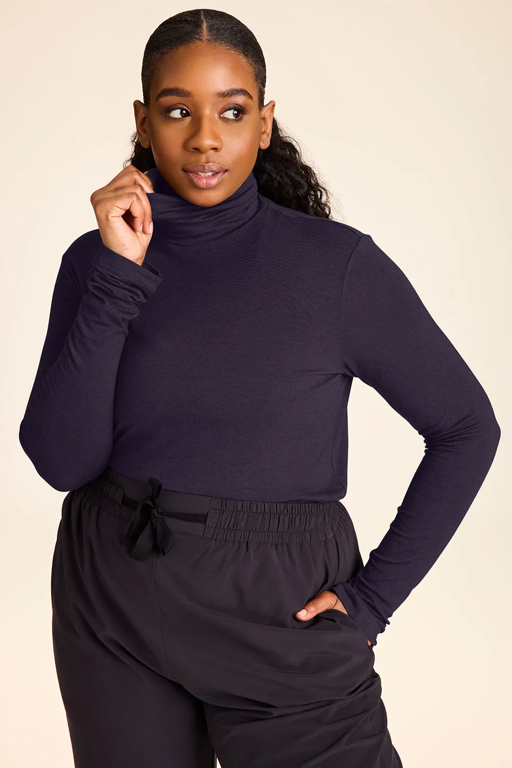 Washable Cashmere Turtleneck