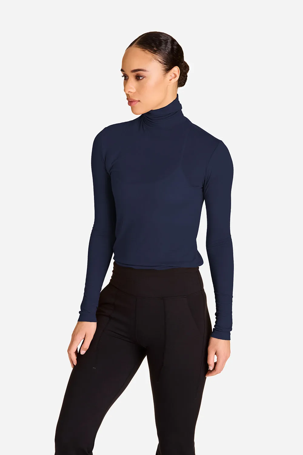 Washable Cashmere Turtleneck