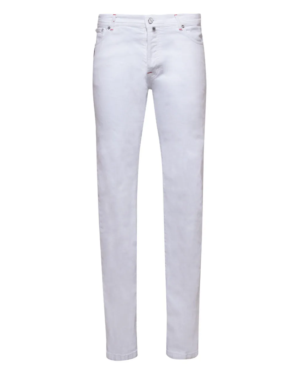 White 5 Pocket Pant