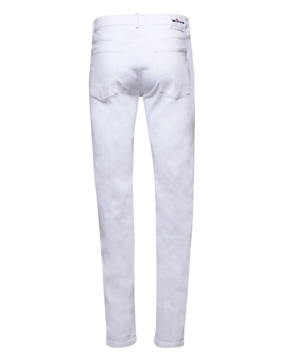 White 5 Pocket Pant