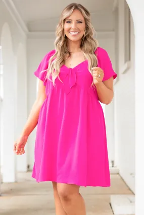 Wish It Would Rain Dress, Pink