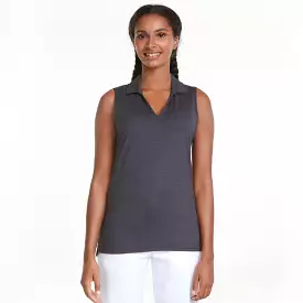 Women's CLOUDSPUN Coast Sleeveless Golf Polo | Navy Blazer