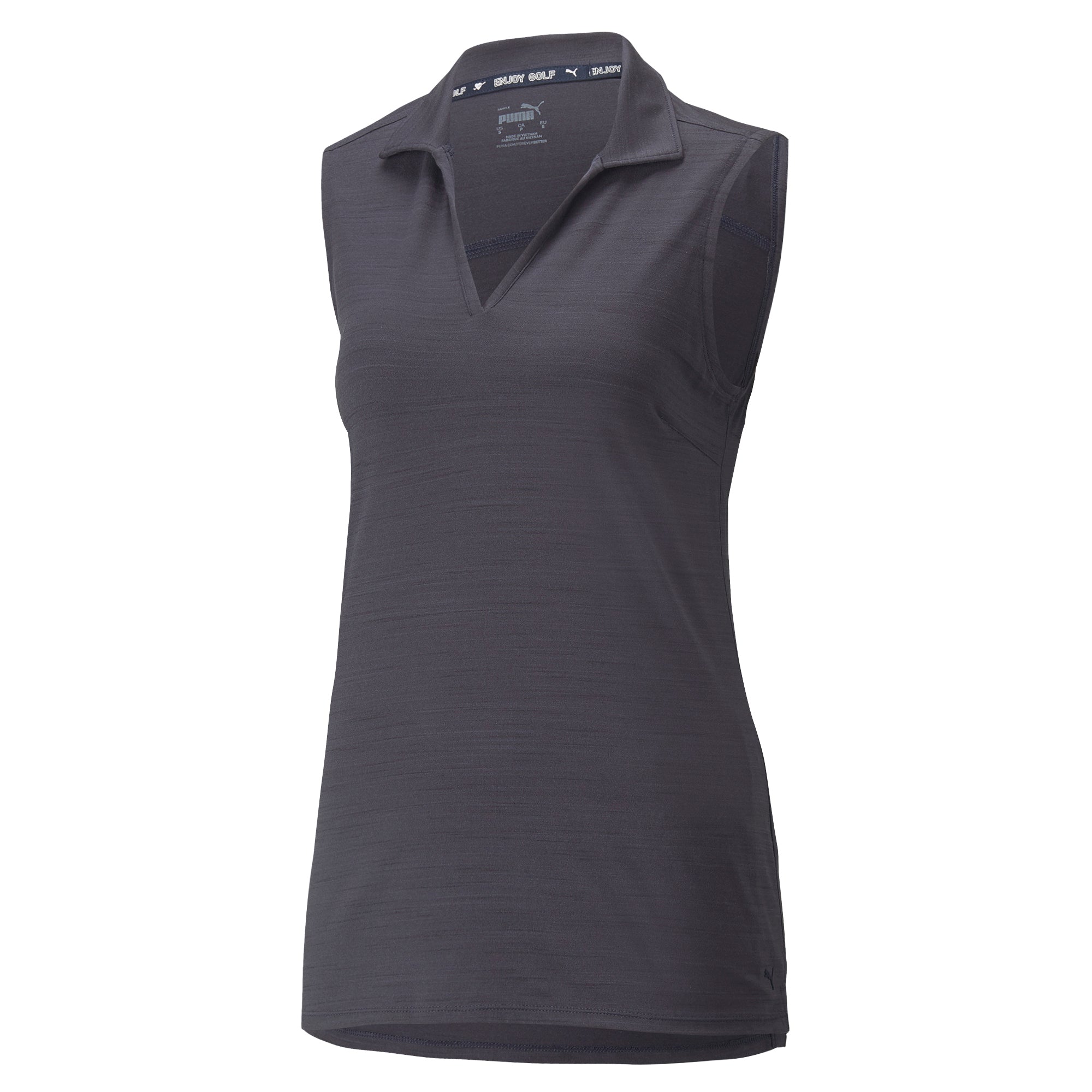 Women's CLOUDSPUN Coast Sleeveless Golf Polo | Navy Blazer