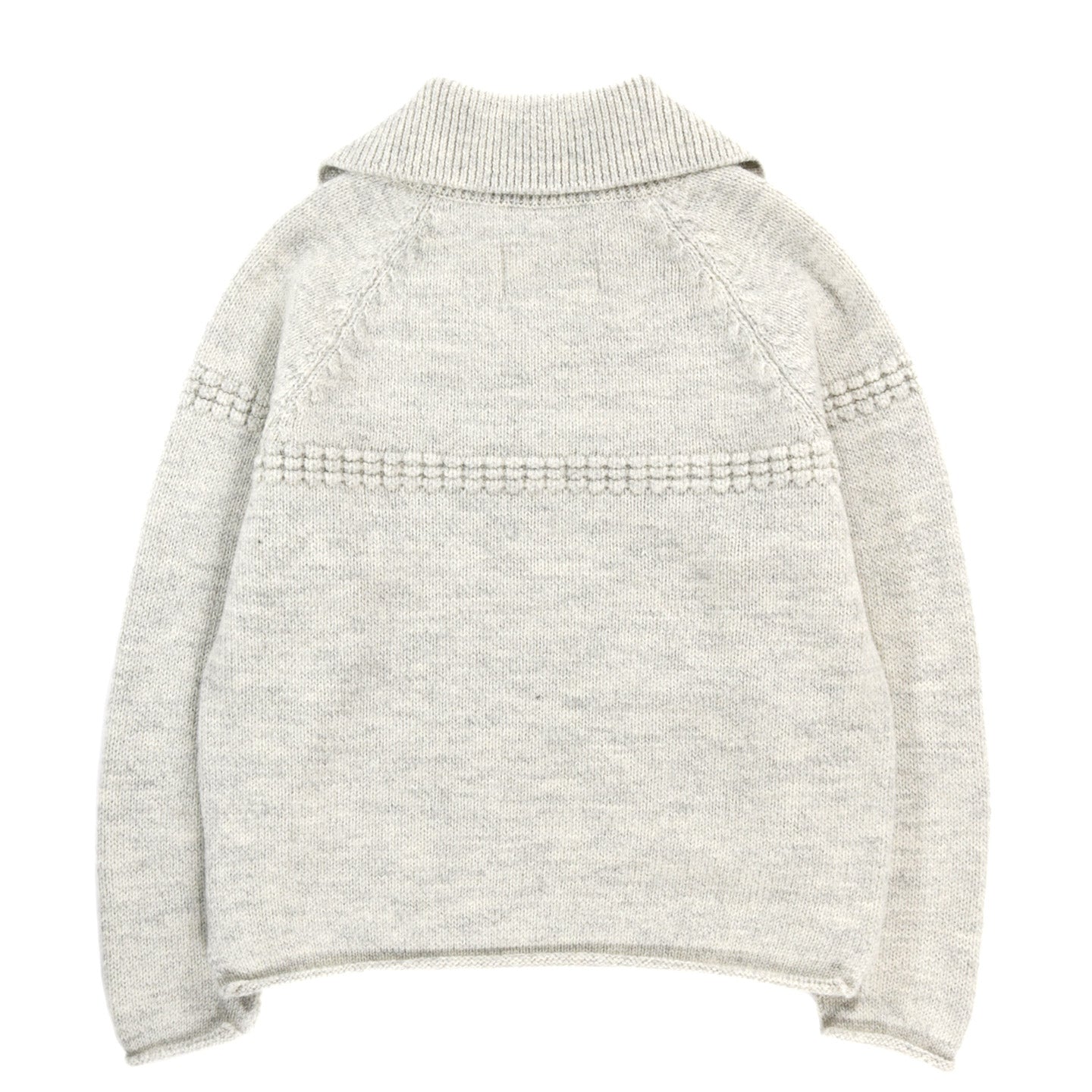 XENIA TELUNTS SAILOR'S NECK SWEATER MORNING MIST