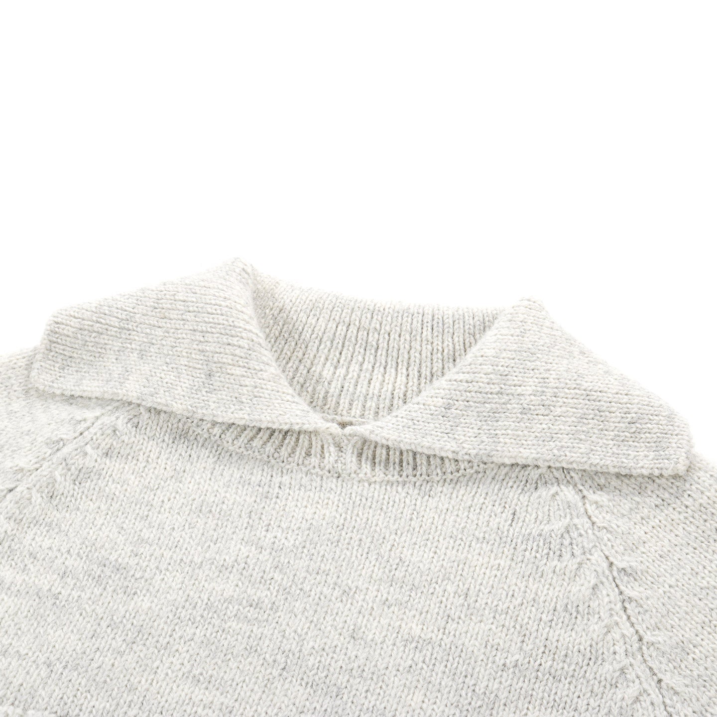 XENIA TELUNTS SAILOR'S NECK SWEATER MORNING MIST